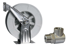 Автоматический барабан для шланга высокого давления B&F из пластика Автоматический барабан для шланга высокого давления B&F из пластика