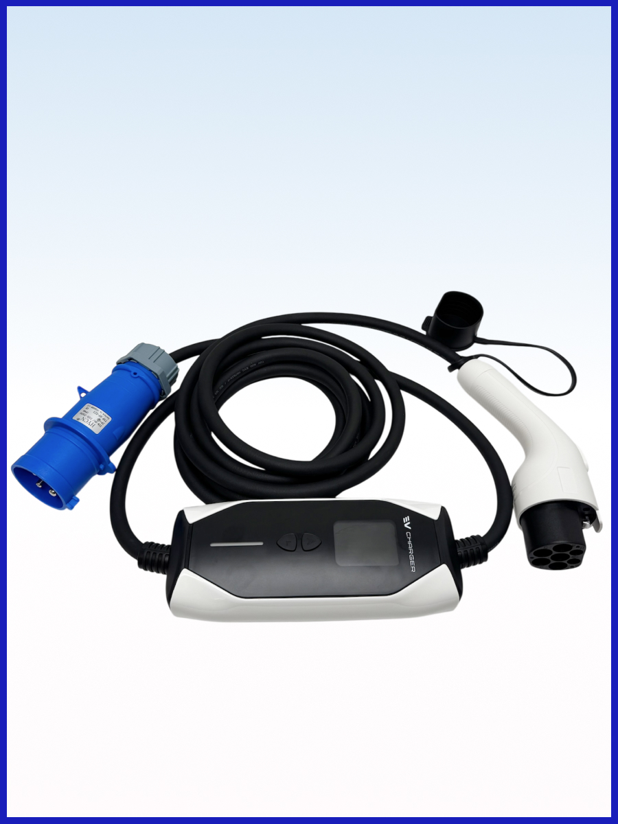 Портативное зарядное устройство для электромобиля GBT, 220В CEE