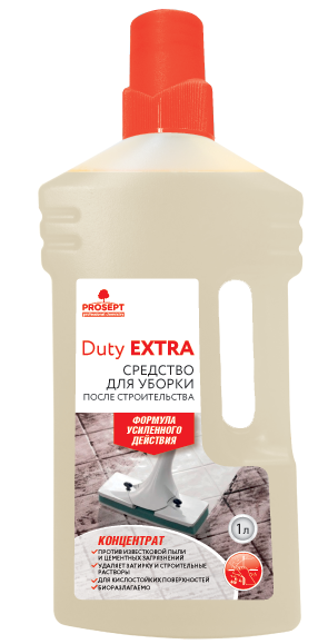 Duty Extra. Средство для удаления строительных растворов
