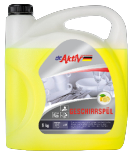 Средство для мытья посуды Dr. Active Geschirrspul (лимон) 5 кг