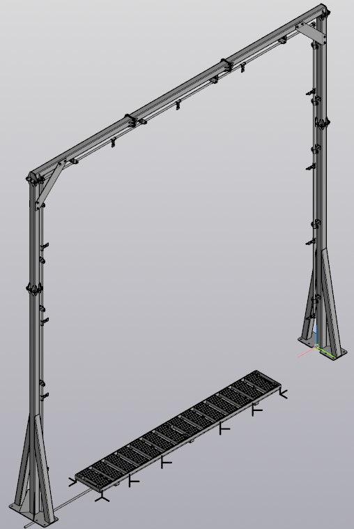 Станция наружного обмыва автотранспорта