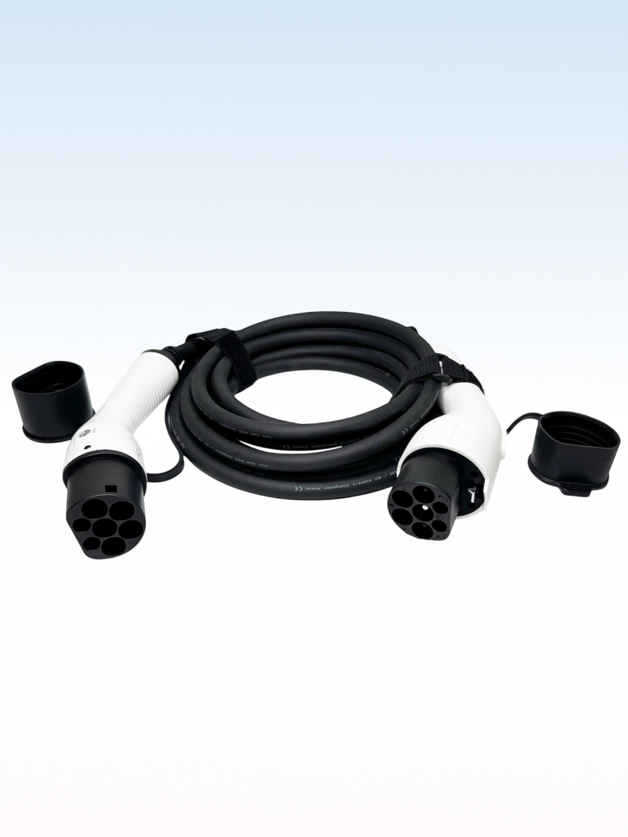 Зарядный кабель TYPE 2-GBT для электромобиля на 7 м и 7 кВт