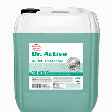 Автошампунь Sintec Dr. Active Active Foam Extra 1-23 кг Автошампунь Sintec Dr. Active Active Foam Extra 1-23 кг