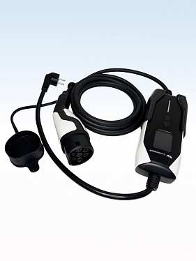 Портативное зарядное устройство для электромобиля TYPE 2, 220В, 5 метров Портативное зарядное устройство для электромобиля TYPE 2, 220В, 5 метров