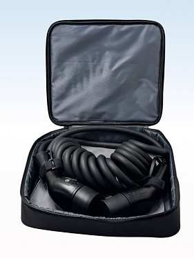 Зарядный кабель-спираль для зарядки электромобиля TYPE 2-TYPE 2 на 5 м и 22 кВт Зарядный кабель-спираль для зарядки электромобиля TYPE 2-TYPE 2 на 5 м и 22 кВт