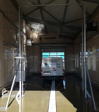 Станция наружного обмыва автотранспорта Станция наружного обмыва автотранспорта