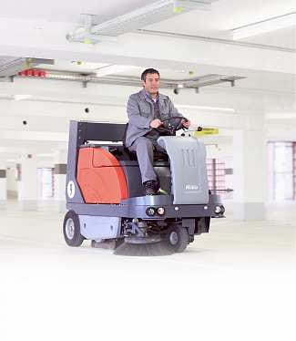 Универсальная подметальная машина Hako Sweepmaster B1200 RH Универсальная подметальная машина Hako Sweepmaster B1200 RH