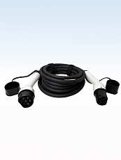 Кабель для зарядки электромобиля TYPE 2-TYPE 2 на 5 м и 22 кВт