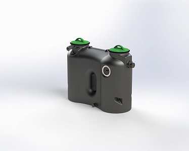 Жироотделитель GREASLY с горизонтальным исполнением Жироотделитель GREASLY с горизонтальным исполнением