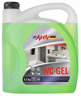 Кислотное средство для ванных комнат Dr. Active Wc-Gel 5,3 кг Кислотное средство для ванных комнат Dr. Active Wc-Gel 5,3 кг