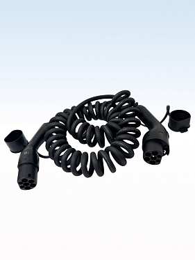 Зарядный кабель для зарядки электромобиля Type2-GBT на 5 м и 7 кВт Зарядный кабель для зарядки электромобиля Type2-GBT на 5 м и 7 кВт