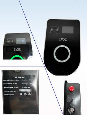 Зарядная станция для электромобиля Type 2, 6-32A, 7кВт Зарядная станция для электромобиля Type 2, 6-32A, 7кВт