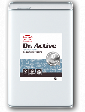 Sintec Dr. Active Black Brilliance на основе силикона 1-5 л Sintec Dr. Active Black Brilliance на основе силикона 1-5 л