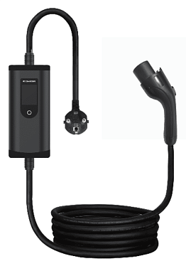 Портативное зарядное устройство для электромобиля GBT, 220В, 5 м, с дисплеем Портативное зарядное устройство для электромобиля GBT, 220В, 5 м, с дисплеем