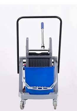 Двухведерная уборочная тележка AF08074 Двухведерная уборочная тележка AF08074