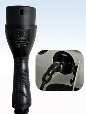 Зарядная станция для зарядки электромобиля Type 2, 6-32A, 7кВт Зарядная станция для зарядки электромобиля Type 2, 6-32A, 7кВт