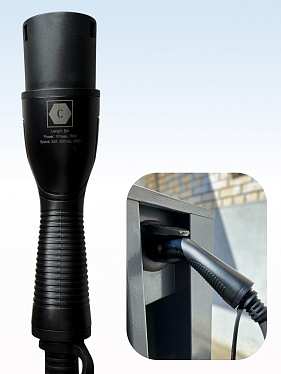 Зарядный кабель для зарядки электромобиля Type2-GBT на 5 м и 7 кВт Зарядный кабель для зарядки электромобиля Type2-GBT на 5 м и 7 кВт