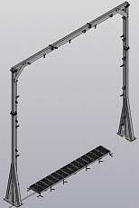 Станция наружного обмыва автотранспорта