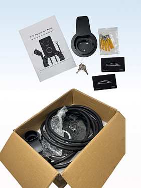 Зарядная станция для электромобиля Type 2, 6-32A, 7кВт Зарядная станция для электромобиля Type 2, 6-32A, 7кВт