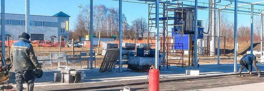 5-ти постовая мойка самообслуживания г. Гродно