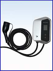 Зарядная станция для зарядки электромобиля Type 2, 6-32A, 7кВт